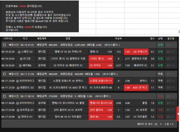 먹튀사이트-VVD-인증사진1