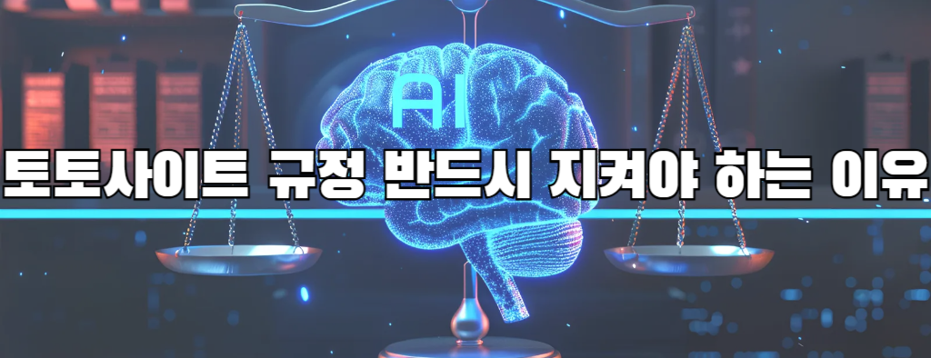 토토사이트 규정 반드시 지켜야 하는 이유